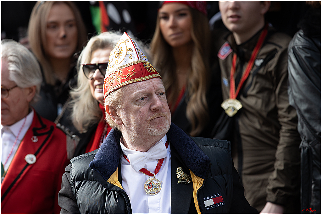 1.Stassenbahnsitzung Rosenmontagszug 2023 - Club Einundfünfzig; Koeln, 20.02.2023