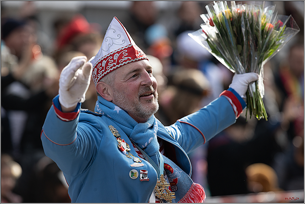 1.Stassenbahnsitzung Rosenmontagszug 2023 - Club Einundfünfzig; Koeln, 20.02.2023