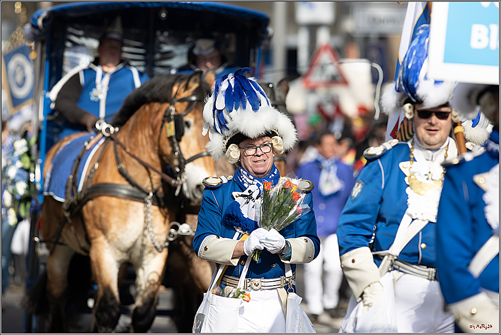 1.Stassenbahnsitzung Rosenmontagszug 2023 - Club Einundfünfzig; Koeln, 20.02.2023