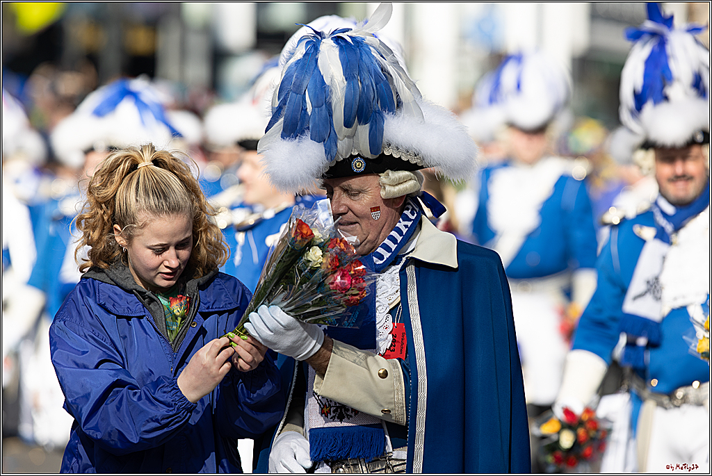 1.Stassenbahnsitzung Rosenmontagszug 2023 - Club Einundfünfzig; Koeln, 20.02.2023