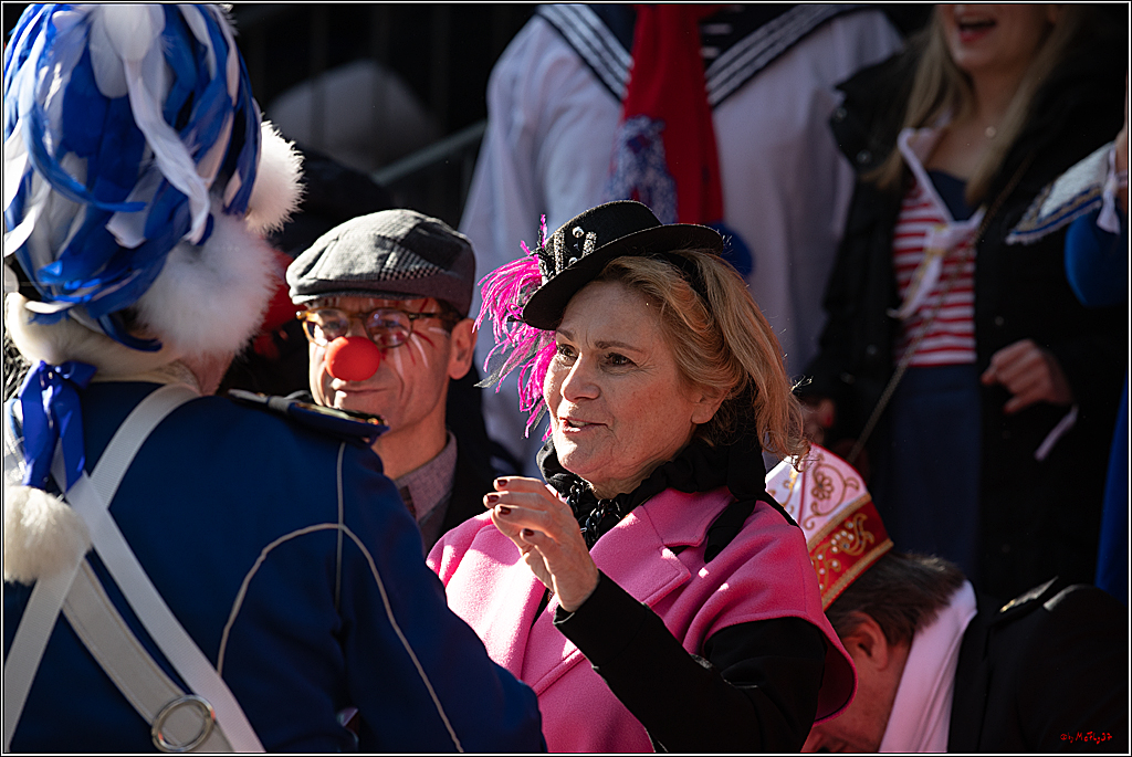 1.Stassenbahnsitzung Rosenmontagszug 2023 - Club Einundfünfzig; Koeln, 20.02.2023