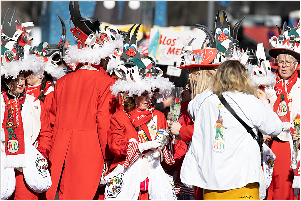 1.Stassenbahnsitzung Rosenmontagszug 2023 - Club Einundfünfzig; Koeln, 20.02.2023