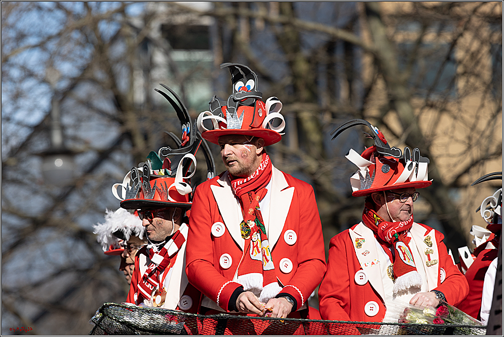 1.Stassenbahnsitzung Rosenmontagszug 2023 - Club Einundfünfzig; Koeln, 20.02.2023