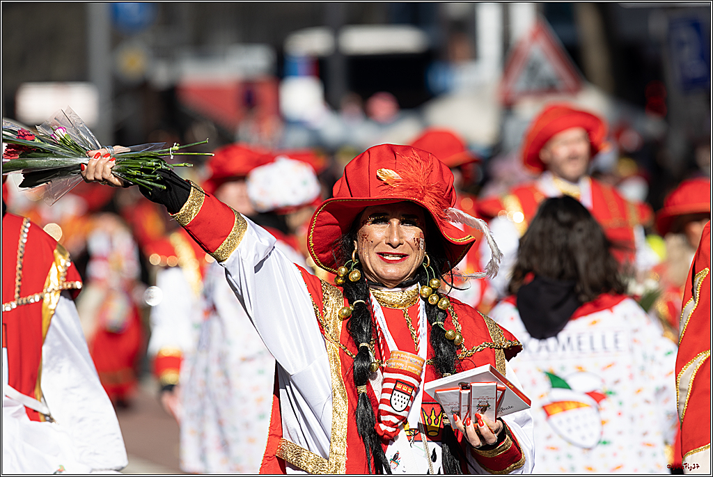 1.Stassenbahnsitzung Rosenmontagszug 2023 - Club Einundfünfzig; Koeln, 20.02.2023