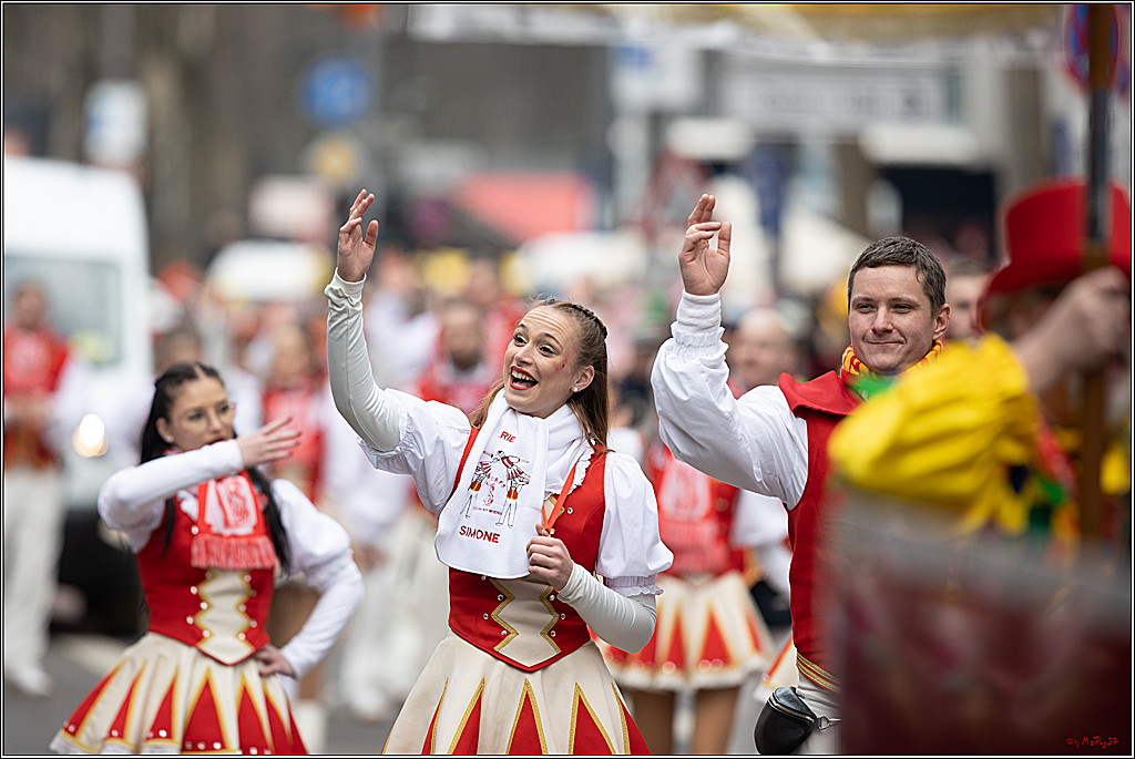 1.Stassenbahnsitzung Rosenmontagszug 2023 - Club Einundfünfzig; Koeln, 20.02.2023