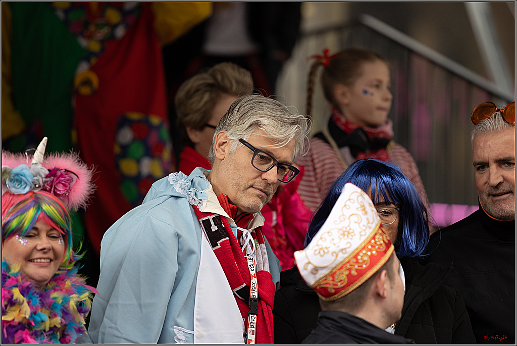 1.Stassenbahnsitzung Rosenmontagszug 2023 - Club Einundfünfzig; Koeln, 20.02.2023