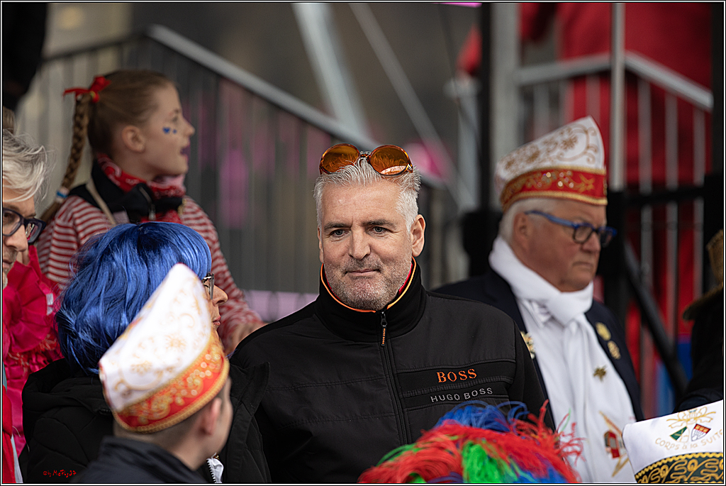 1.Stassenbahnsitzung Rosenmontagszug 2023 - Club Einundfünfzig; Koeln, 20.02.2023