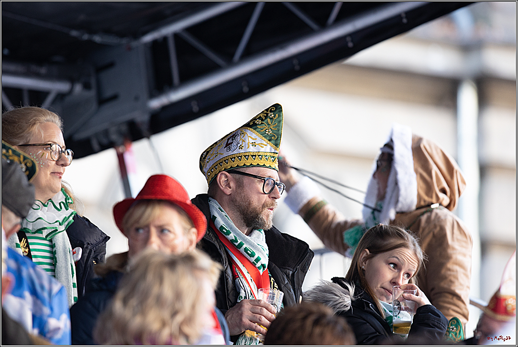 1.Stassenbahnsitzung Rosenmontagszug 2023 - Club Einundfünfzig; Koeln, 20.02.2023