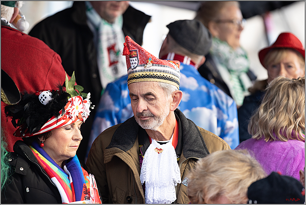 1.Stassenbahnsitzung Rosenmontagszug 2023 - Club Einundfünfzig; Koeln, 20.02.2023
