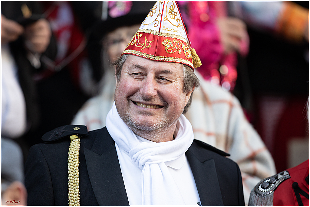 1.Stassenbahnsitzung Rosenmontagszug 2023 - Club Einundfünfzig; Koeln, 20.02.2023