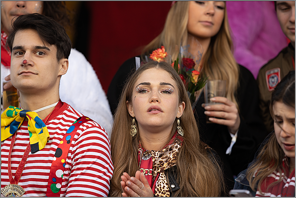 1.Stassenbahnsitzung Rosenmontagszug 2023 - Club Einundfünfzig; Koeln, 20.02.2023