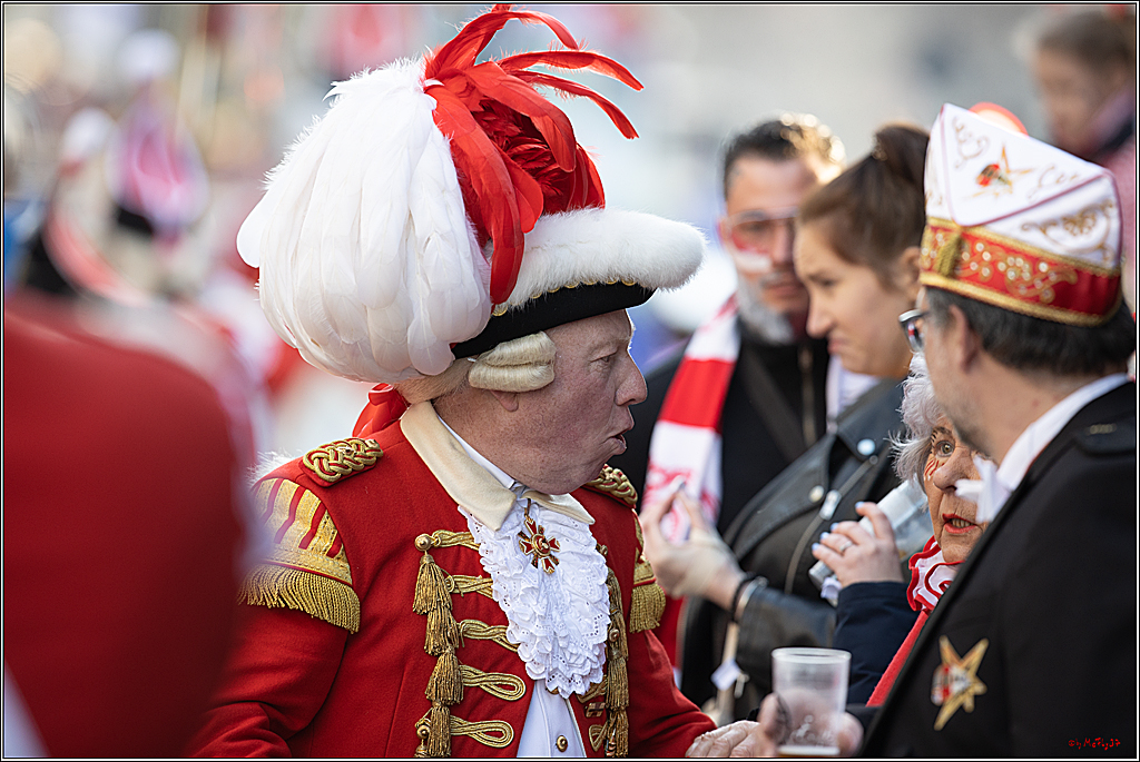 1.Stassenbahnsitzung Rosenmontagszug 2023 - Club Einundfünfzig; Koeln, 20.02.2023