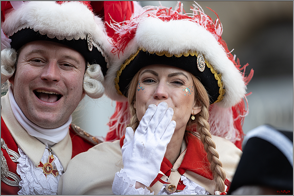 1.Stassenbahnsitzung Rosenmontagszug 2023 - Club Einundfünfzig; Koeln, 20.02.2023