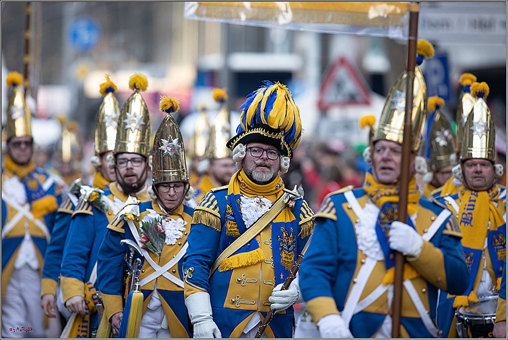 1.Stassenbahnsitzung Rosenmontagszug 2023 - Club Einundfünfzig; Koeln, 20.02.2023