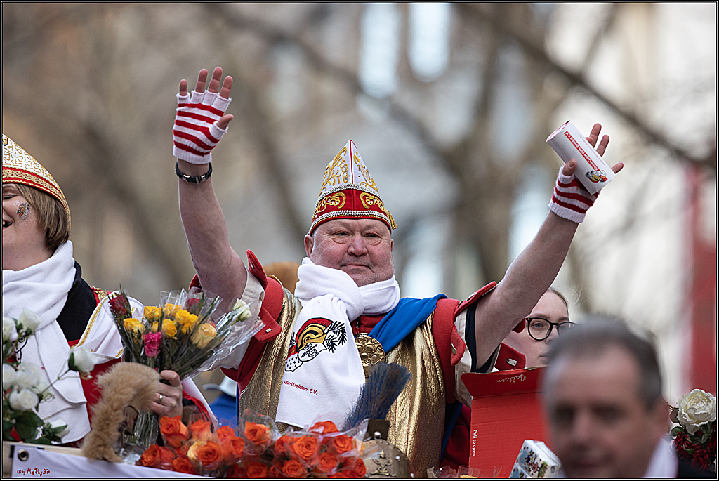 1.Stassenbahnsitzung Rosenmontagszug 2023 - Club Einundfünfzig; Koeln, 20.02.2023