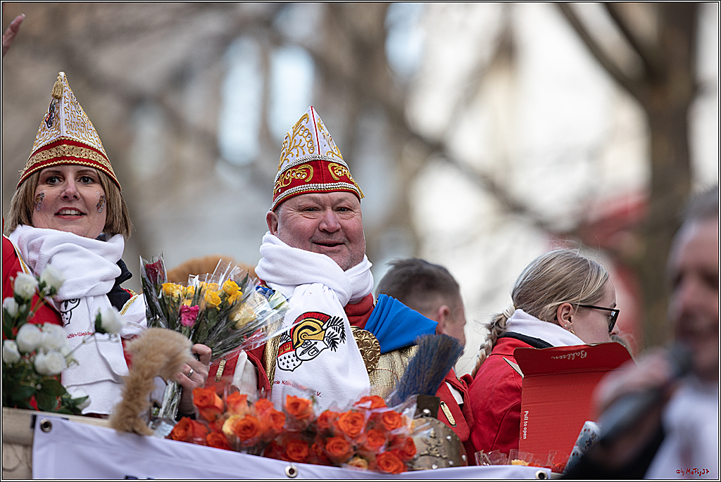 1.Stassenbahnsitzung Rosenmontagszug 2023 - Club Einundfünfzig; Koeln, 20.02.2023