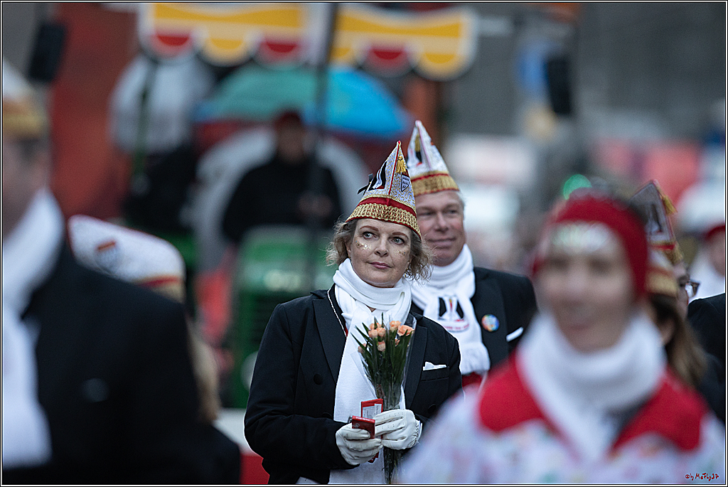 1.Stassenbahnsitzung Rosenmontagszug 2023 - Club Einundfünfzig; Koeln, 20.02.2023