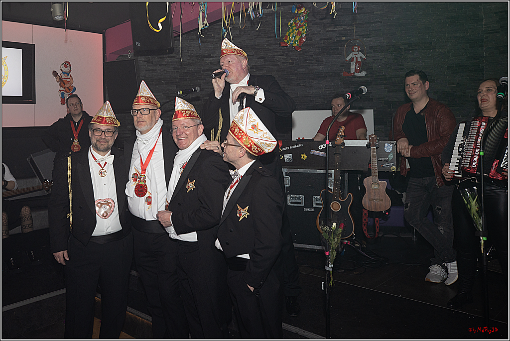 1.Stassenbahnsitzung Rosenmontagszug 2023 - Club Einundfünfzig; Koeln, 20.02.2023