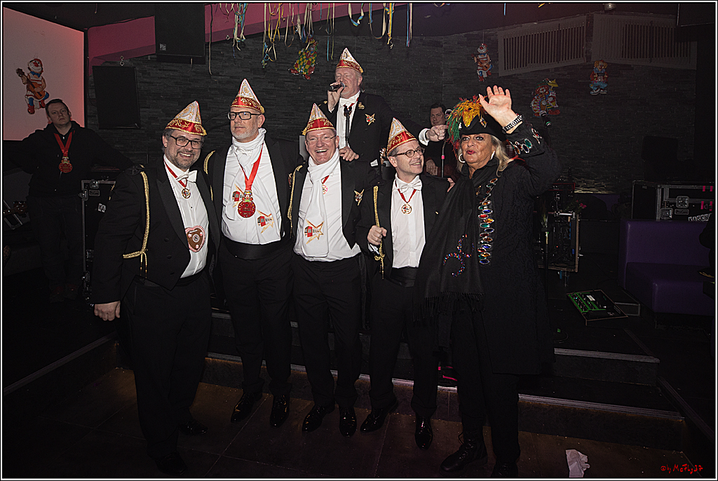 1.Stassenbahnsitzung Rosenmontagszug 2023 - Club Einundfünfzig; Koeln, 20.02.2023