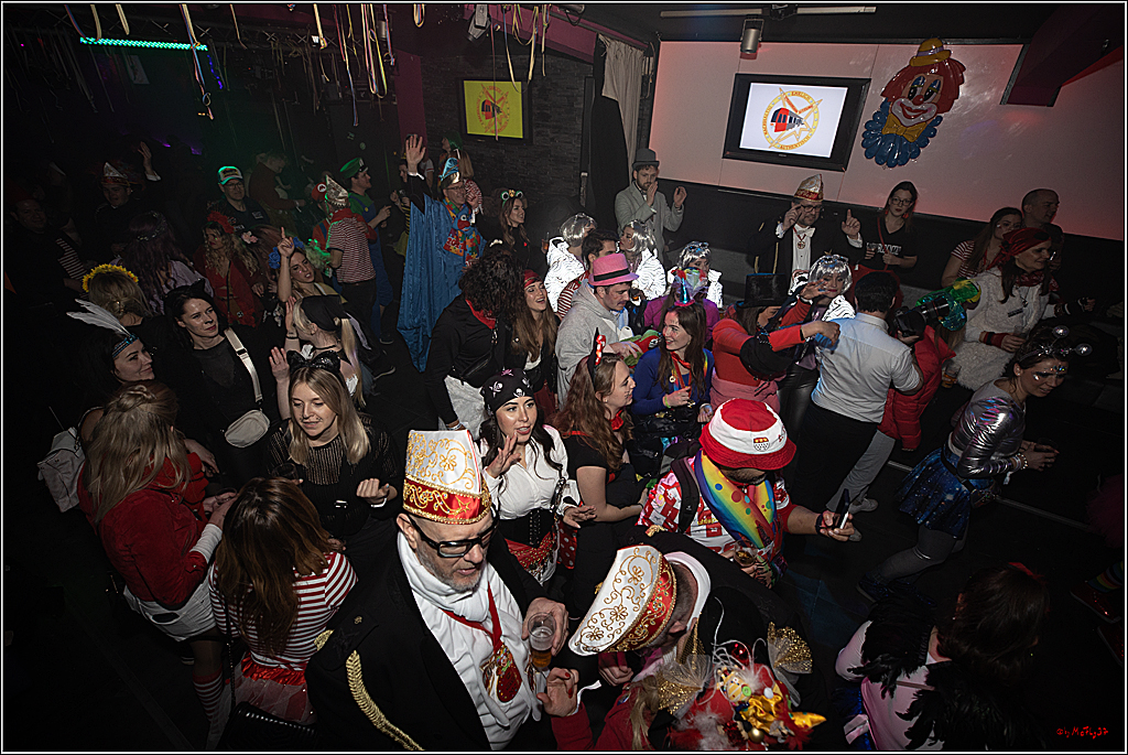 1.Stassenbahnsitzung Rosenmontagszug 2023 - Club Einundfünfzig; Koeln, 20.02.2023