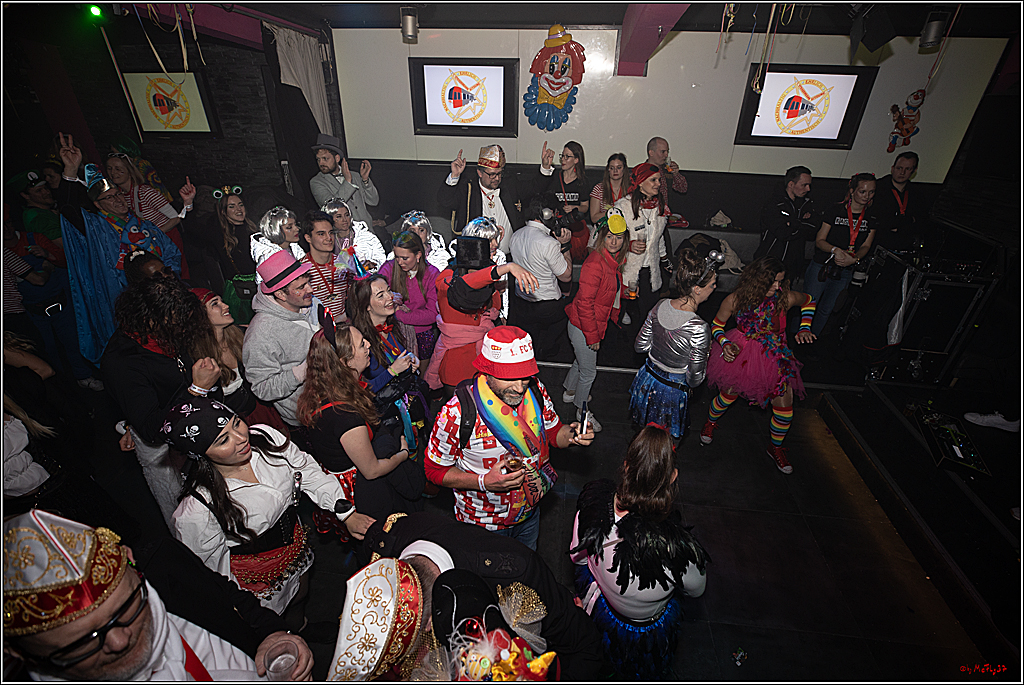 1.Stassenbahnsitzung Rosenmontagszug 2023 - Club Einundfünfzig; Koeln, 20.02.2023