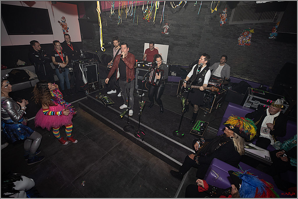 1.Stassenbahnsitzung Rosenmontagszug 2023 - Club Einundfünfzig; Koeln, 20.02.2023