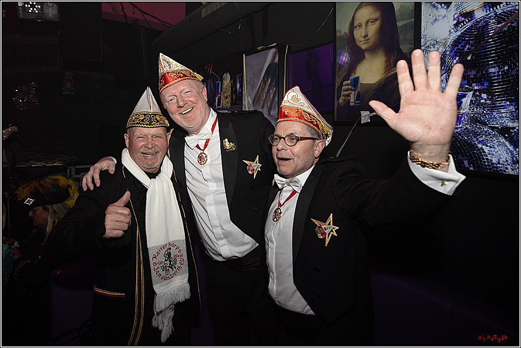 1.Stassenbahnsitzung Rosenmontagszug 2023 - Club Einundfünfzig; Koeln, 20.02.2023