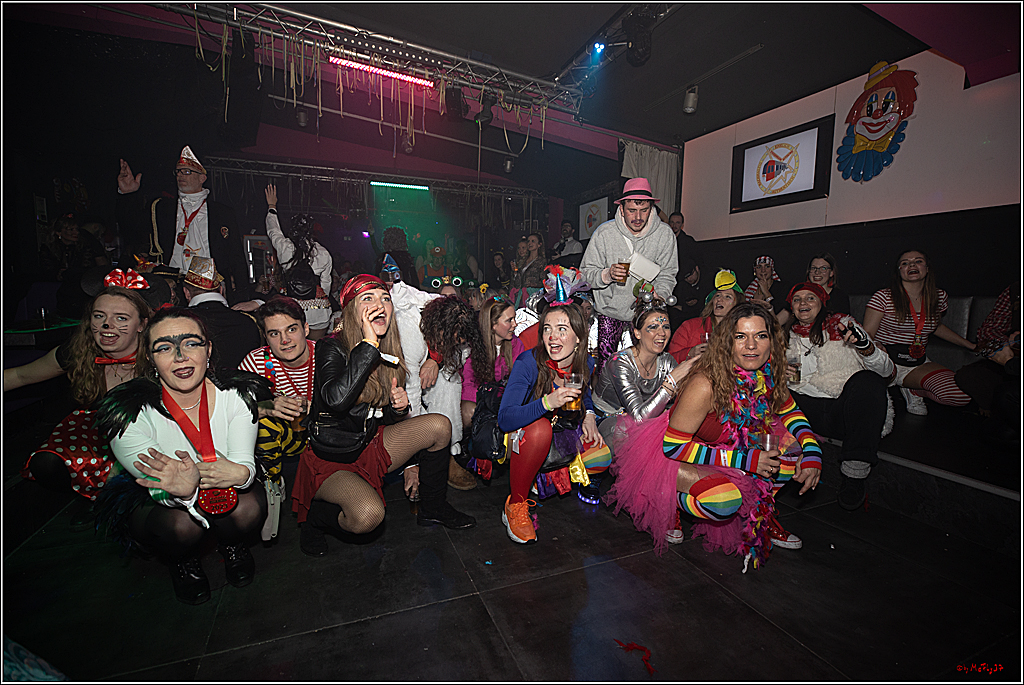 1.Stassenbahnsitzung Rosenmontagszug 2023 - Club Einundfünfzig; Koeln, 20.02.2023