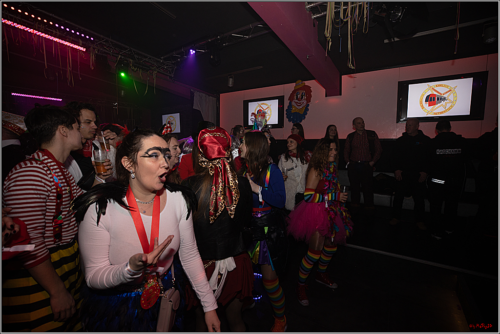 1.Stassenbahnsitzung Rosenmontagszug 2023 - Club Einundfünfzig; Koeln, 20.02.2023