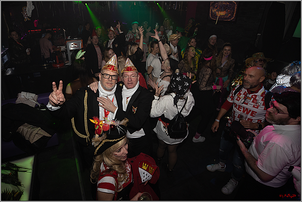 1.Stassenbahnsitzung Rosenmontagszug 2023 - Club Einundfünfzig; Koeln, 20.02.2023