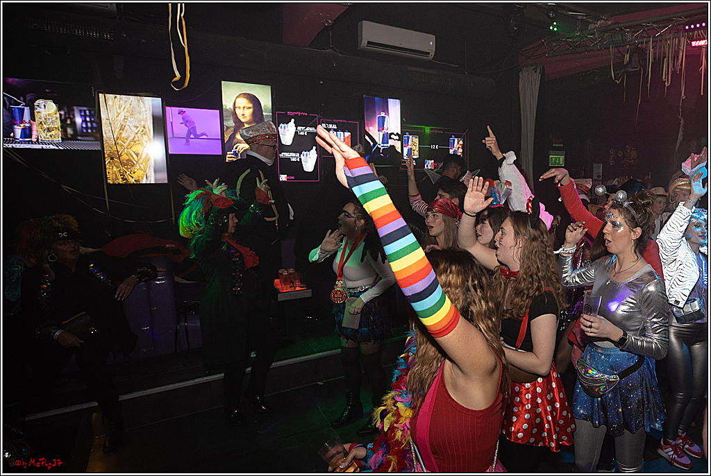 1.Stassenbahnsitzung Rosenmontagszug 2023 - Club Einundfünfzig; Koeln, 20.02.2023