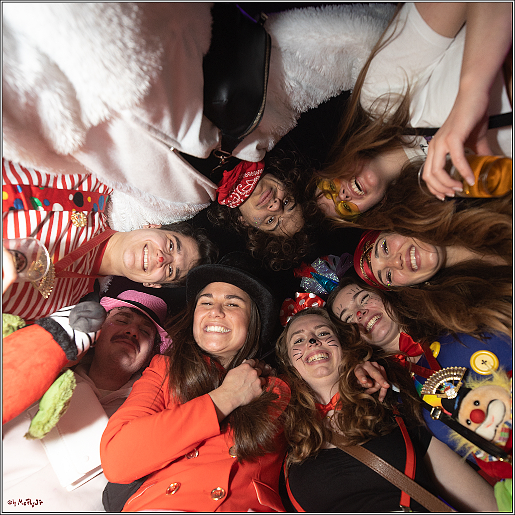 1.Stassenbahnsitzung Rosenmontagszug 2023 - Club Einundfünfzig; Koeln, 20.02.2023