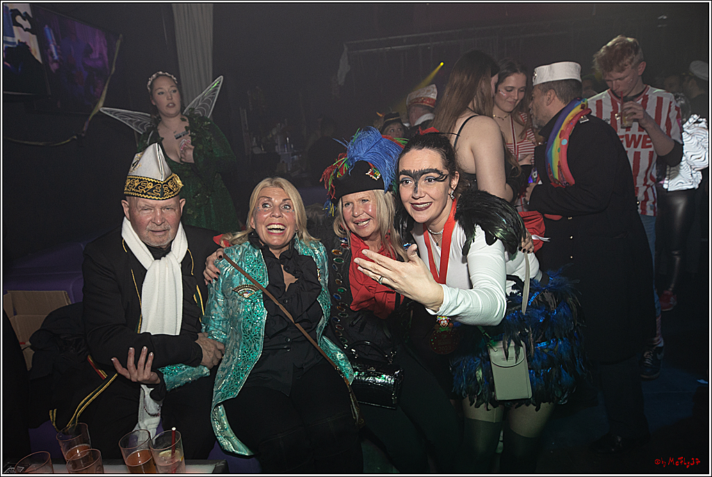 1.Stassenbahnsitzung Rosenmontagszug 2023 - Club Einundfünfzig; Koeln, 20.02.2023