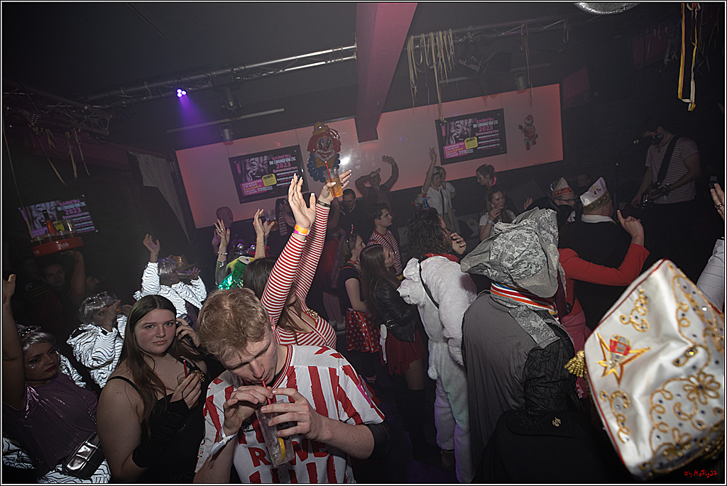 1.Stassenbahnsitzung Rosenmontagszug 2023 - Club Einundfünfzig; Koeln, 20.02.2023