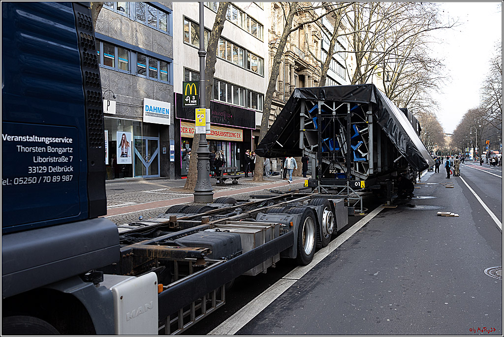 1.Stassenbahnsitzung Rosenmontagszug 2023 - Club Einundfünfzig; Koeln, 20.02.2023