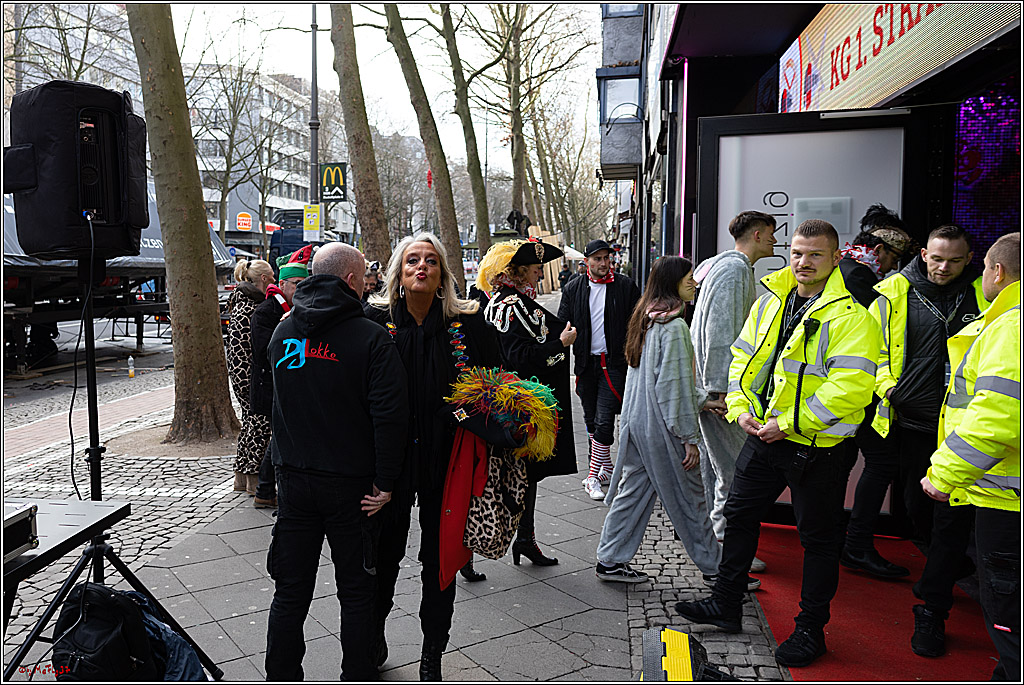 1.Stassenbahnsitzung Rosenmontagszug 2023 - Club Einundfünfzig; Koeln, 20.02.2023