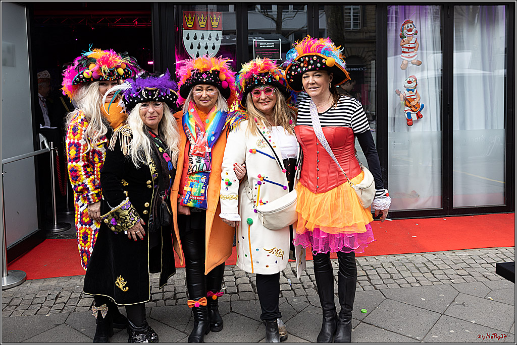 1.Stassenbahnsitzung Rosenmontagszug 2023 - Club Einundfünfzig; Koeln, 20.02.2023
