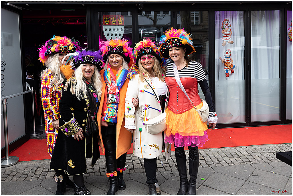 1.Stassenbahnsitzung Rosenmontagszug 2023 - Club Einundfünfzig; Koeln, 20.02.2023