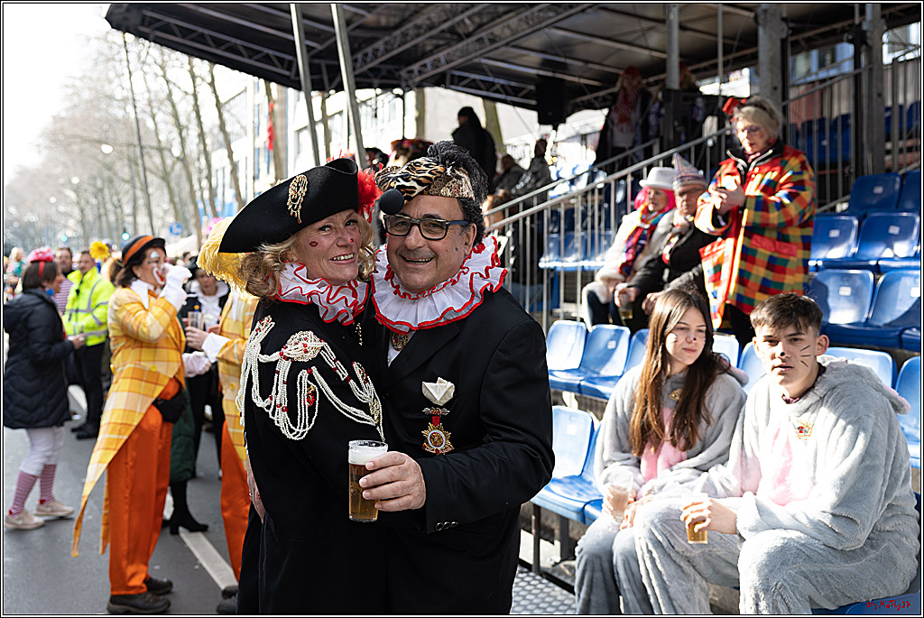 1.Stassenbahnsitzung Rosenmontagszug 2023 - Club Einundfünfzig; Koeln, 20.02.2023
