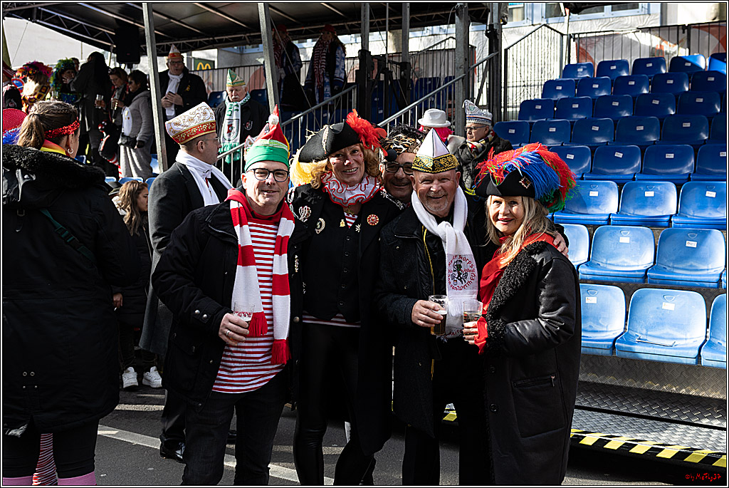 1.Stassenbahnsitzung Rosenmontagszug 2023 - Club Einundfünfzig; Koeln, 20.02.2023