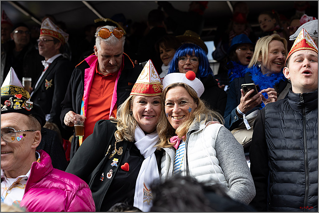 1.Stassenbahnsitzung Rosenmontagszug 2023 - Club Einundfünfzig; Koeln, 20.02.2023