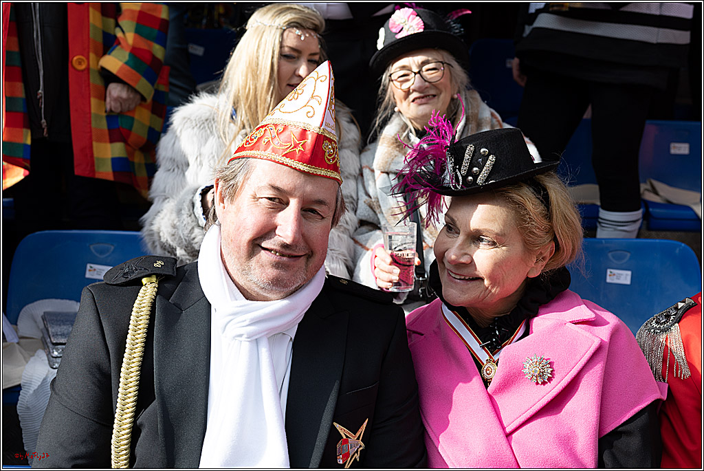 1.Stassenbahnsitzung Rosenmontagszug 2023 - Club Einundfünfzig; Koeln, 20.02.2023