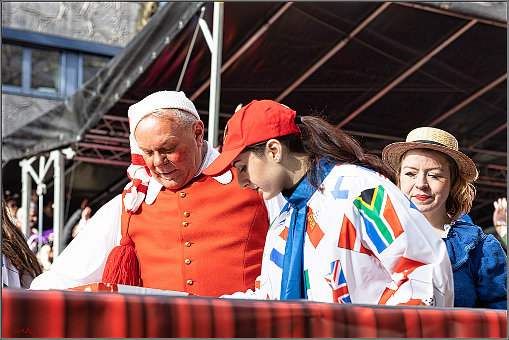 1.Stassenbahnsitzung Rosenmontagszug 2023 - Club Einundfünfzig; Koeln, 20.02.2023