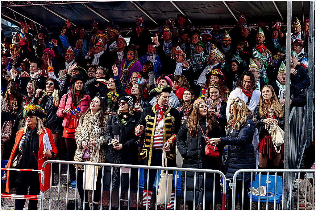 1.Stassenbahnsitzung Rosenmontagszug 2023 - Club Einundfünfzig; Koeln, 20.02.2023