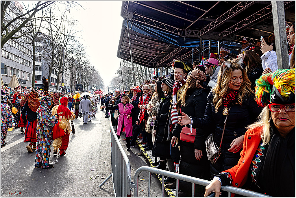 1.Stassenbahnsitzung Rosenmontagszug 2023 - Club Einundfünfzig; Koeln, 20.02.2023