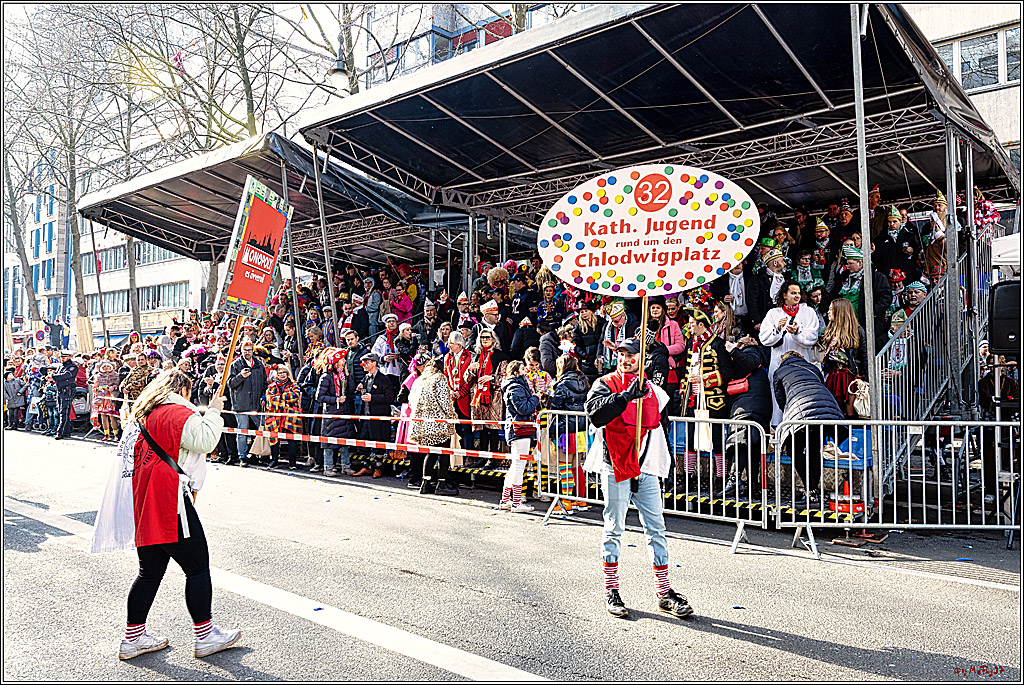 1.Stassenbahnsitzung Rosenmontagszug 2023 - Club Einundfünfzig; Koeln, 20.02.2023
