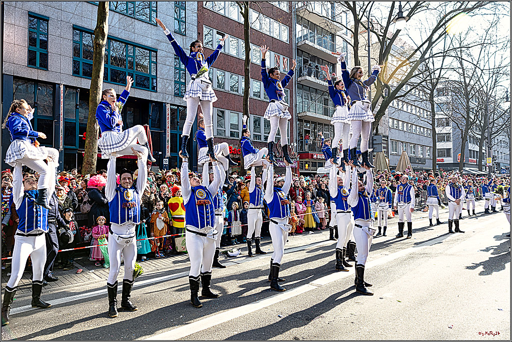 1.Stassenbahnsitzung Rosenmontagszug 2023 - Club Einundfünfzig; Koeln, 20.02.2023