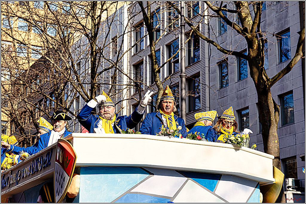 1.Stassenbahnsitzung Rosenmontagszug 2023 - Club Einundfünfzig; Koeln, 20.02.2023