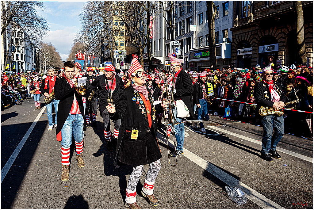 1.Stassenbahnsitzung Rosenmontagszug 2023 - Club Einundfünfzig; Koeln, 20.02.2023