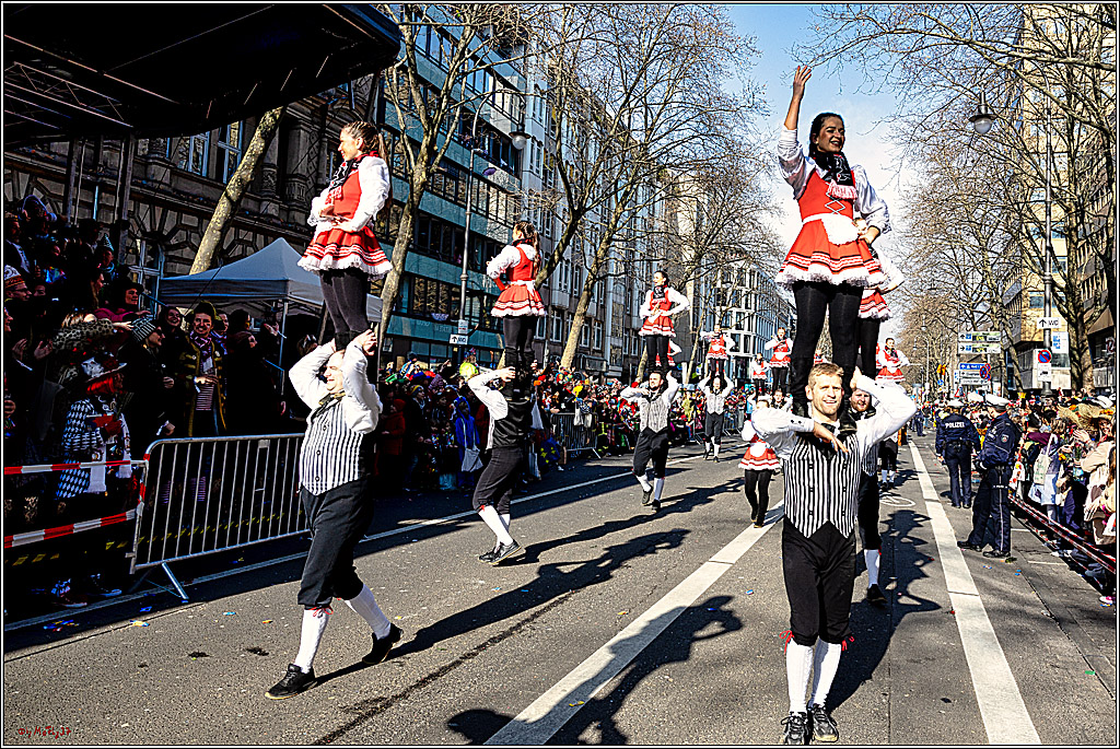 1.Stassenbahnsitzung Rosenmontagszug 2023 - Club Einundfünfzig; Koeln, 20.02.2023